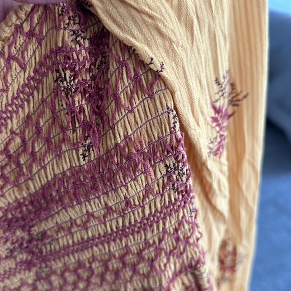 Anthropology Dolan Stratton Smocked Maxi dress - Picture 4 of 6